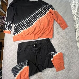 Torrid Matching Tie Dye Lounge Set